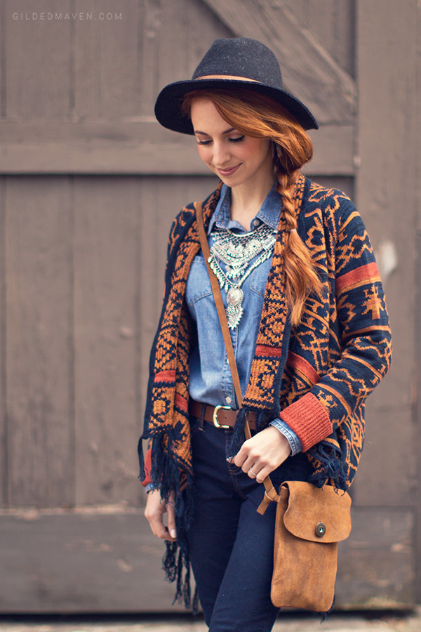 Folk Story; Winter Fashion on GildedMaven.com